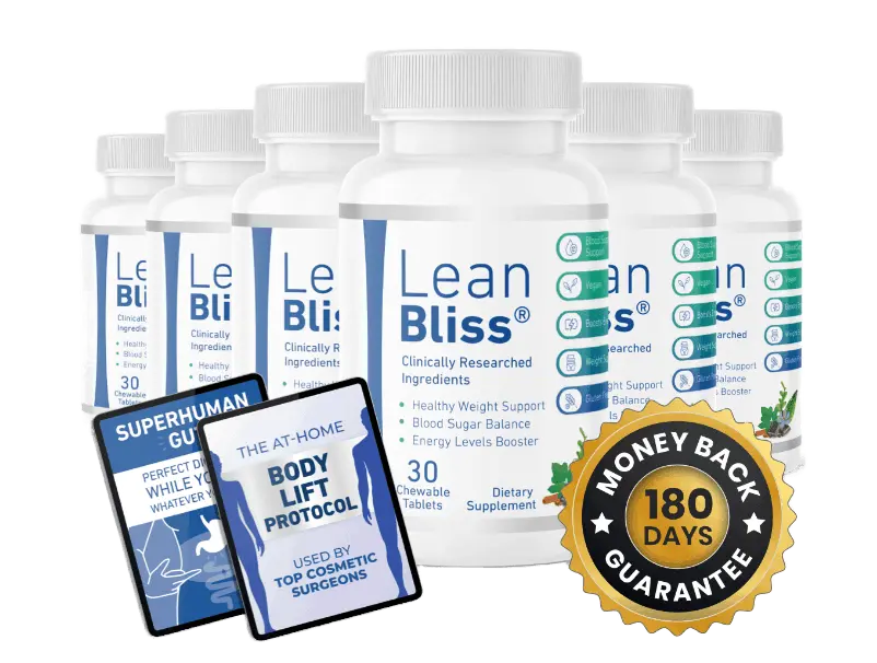 LeanBliss 6 bottles with bonus